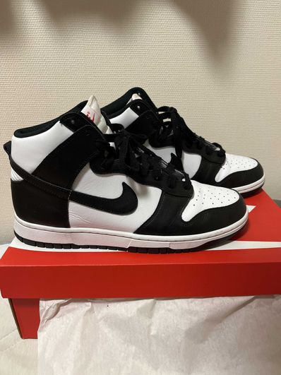 Nike Dunk High "Black and White"