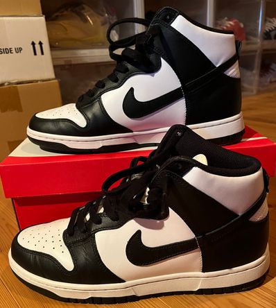 Nike Dunk High "Black and White"