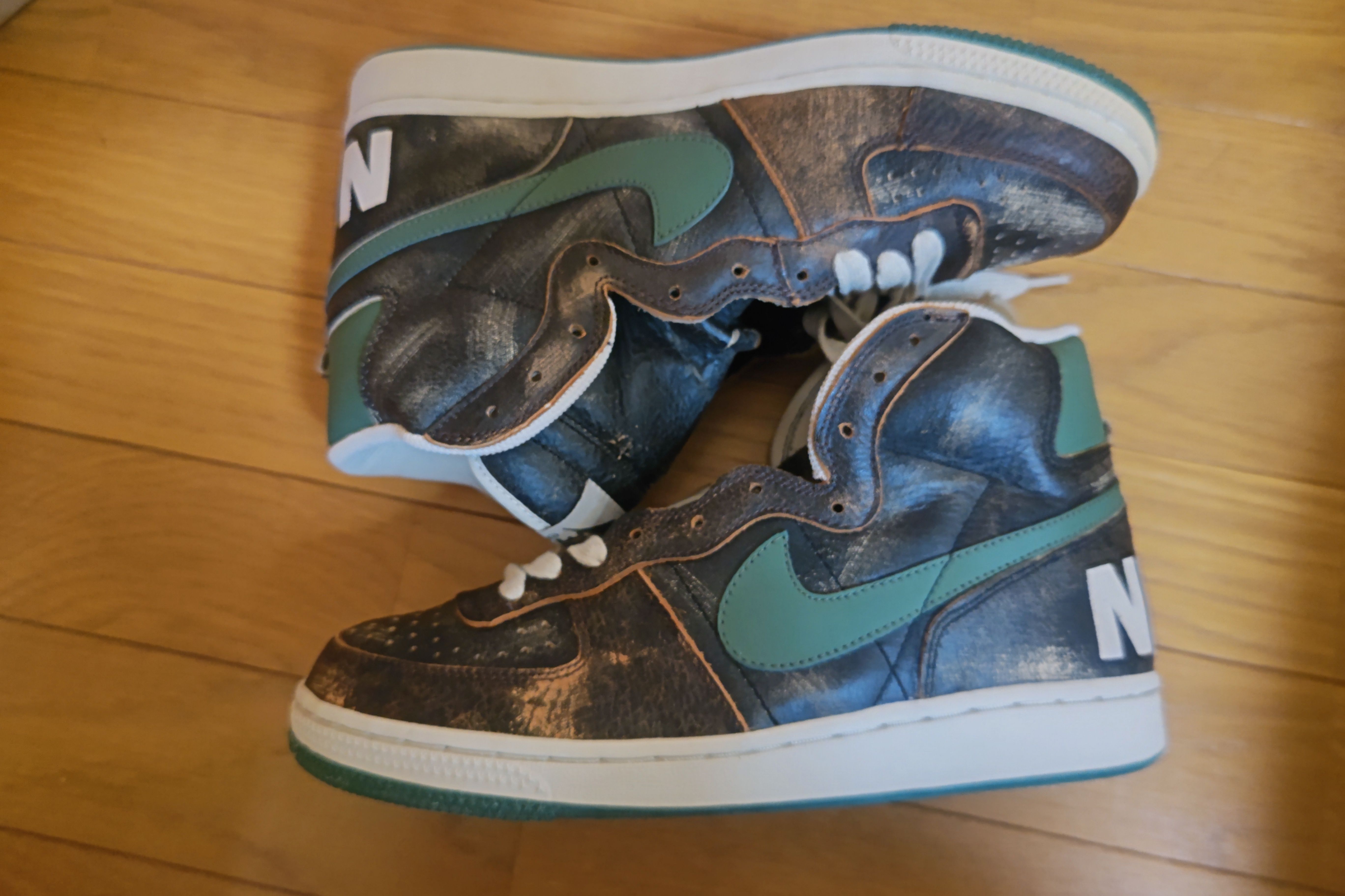 Nike Terminator High Premium "Black/Nori-Dark Brown"