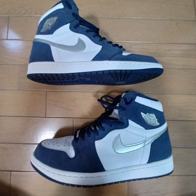 Nike Air Jordan 1 High OG CO.JP "White/Midnight Navy" (2020)(ブリーフケースなし)