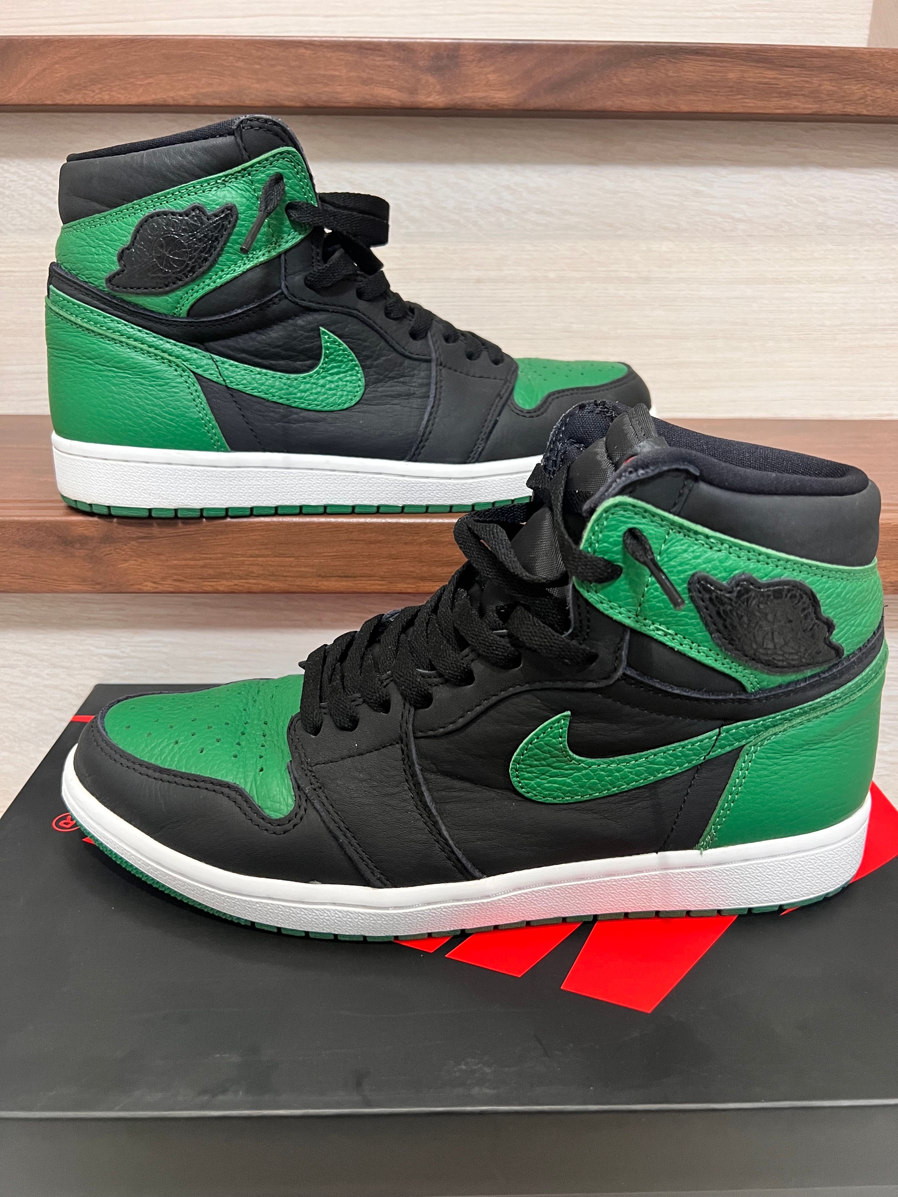Nike Air Jordan 1 Retro High OG "Black/Pine Green" (2020)      