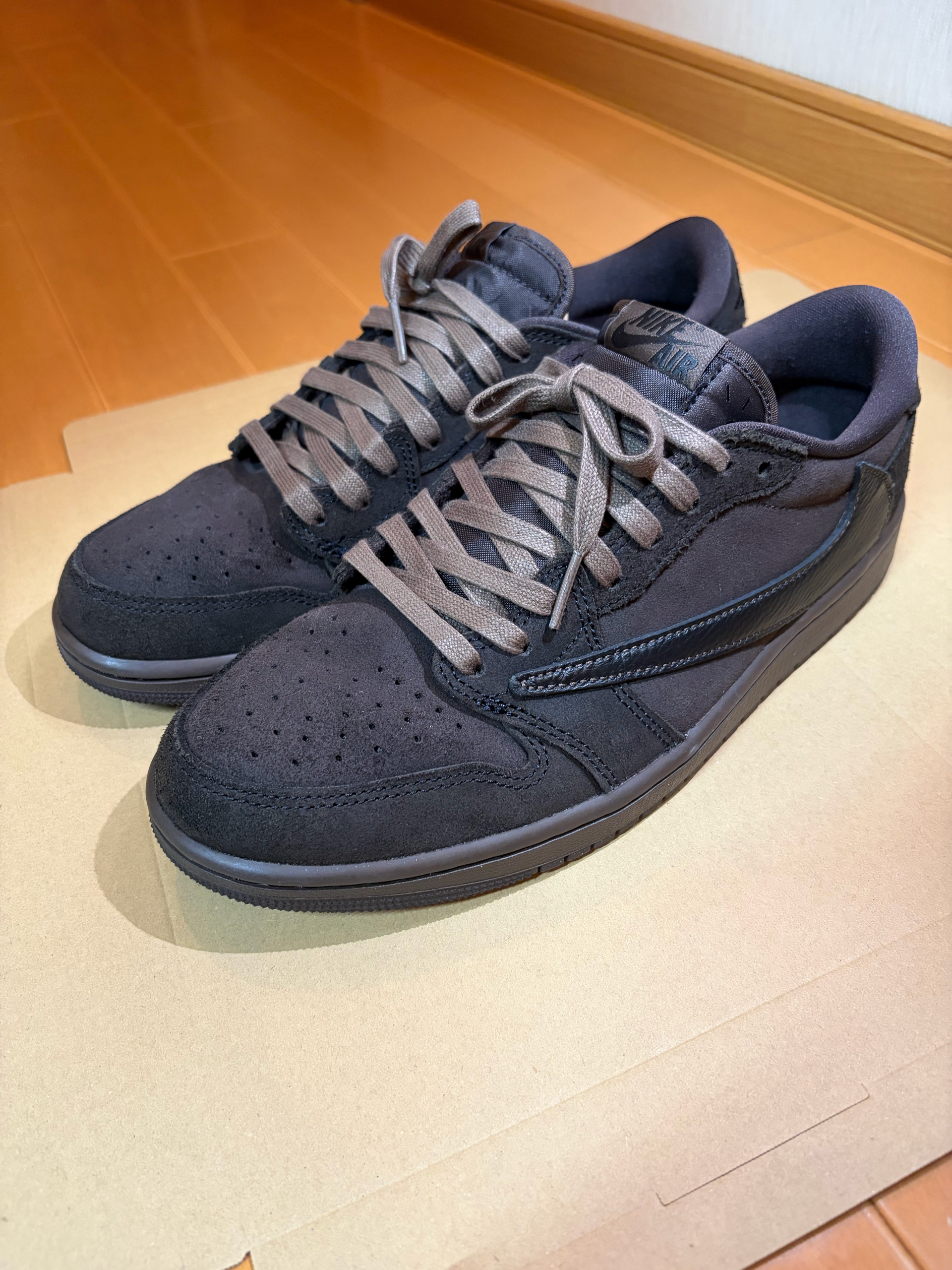 Travis Scott × Nike Air Jordan 1 Low OG SP "Velvet Brown and Dark Mocha"