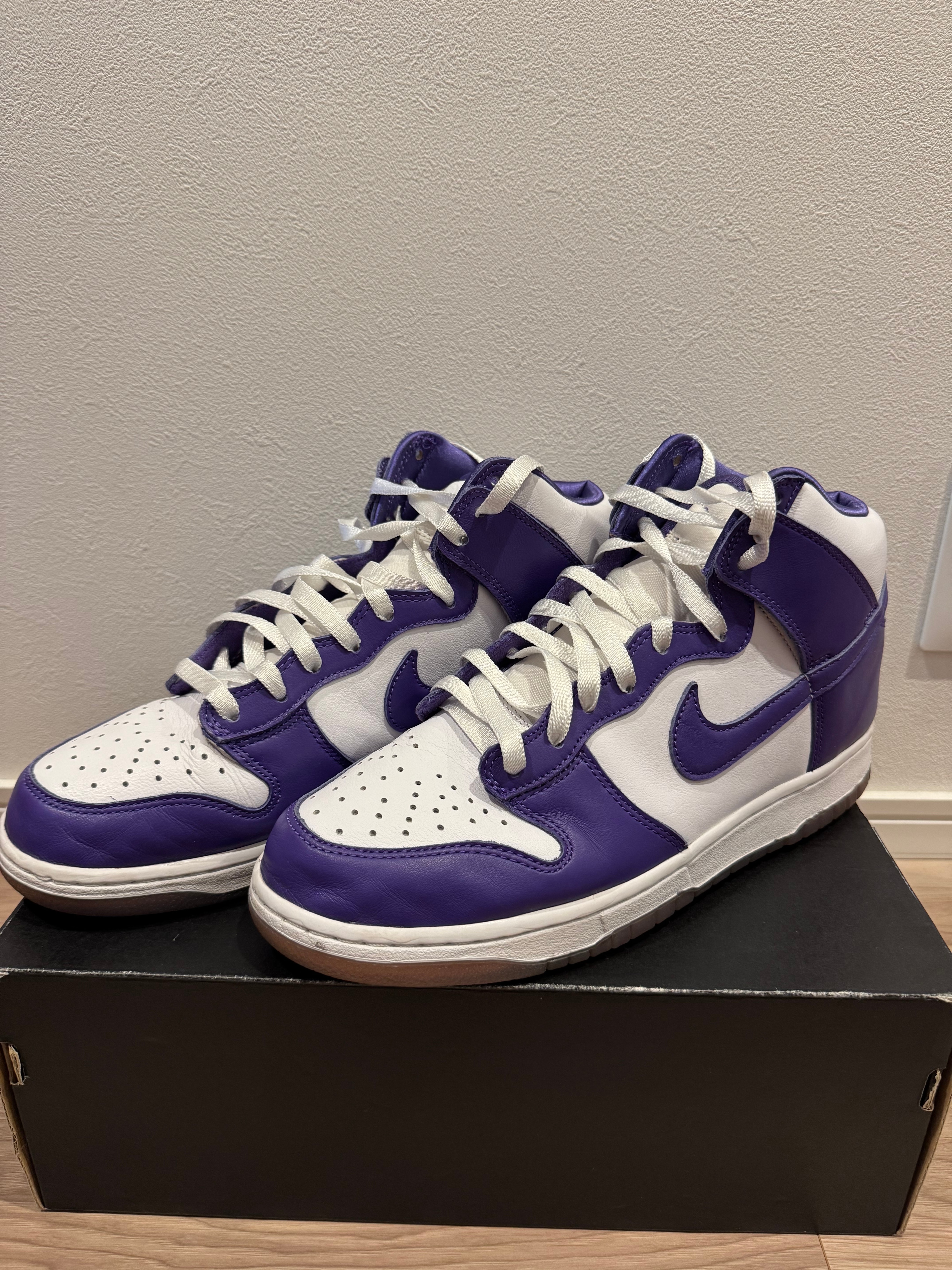 NIKE DUNK HIGH Women's "VARSITY PURPLE"