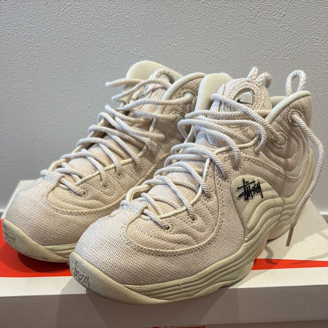 Stussy × Nike Air Penny 2 "Fossil"
