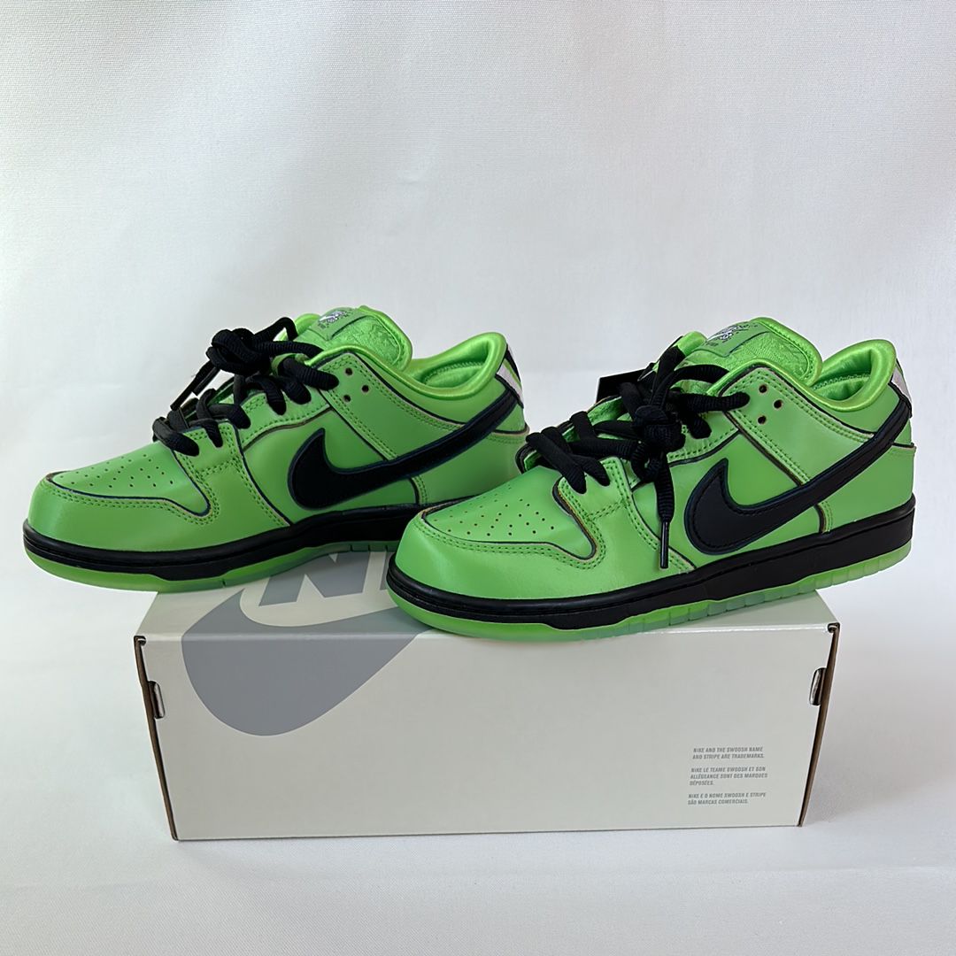 The Powerpuff Girls × Nike SB Dunk Low Pro QS "Buttercup"
