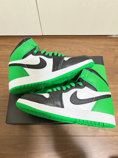 Nike GS Air Jordan 1 Retro High OG "Celtics/Black and Lucky Green" (2023)