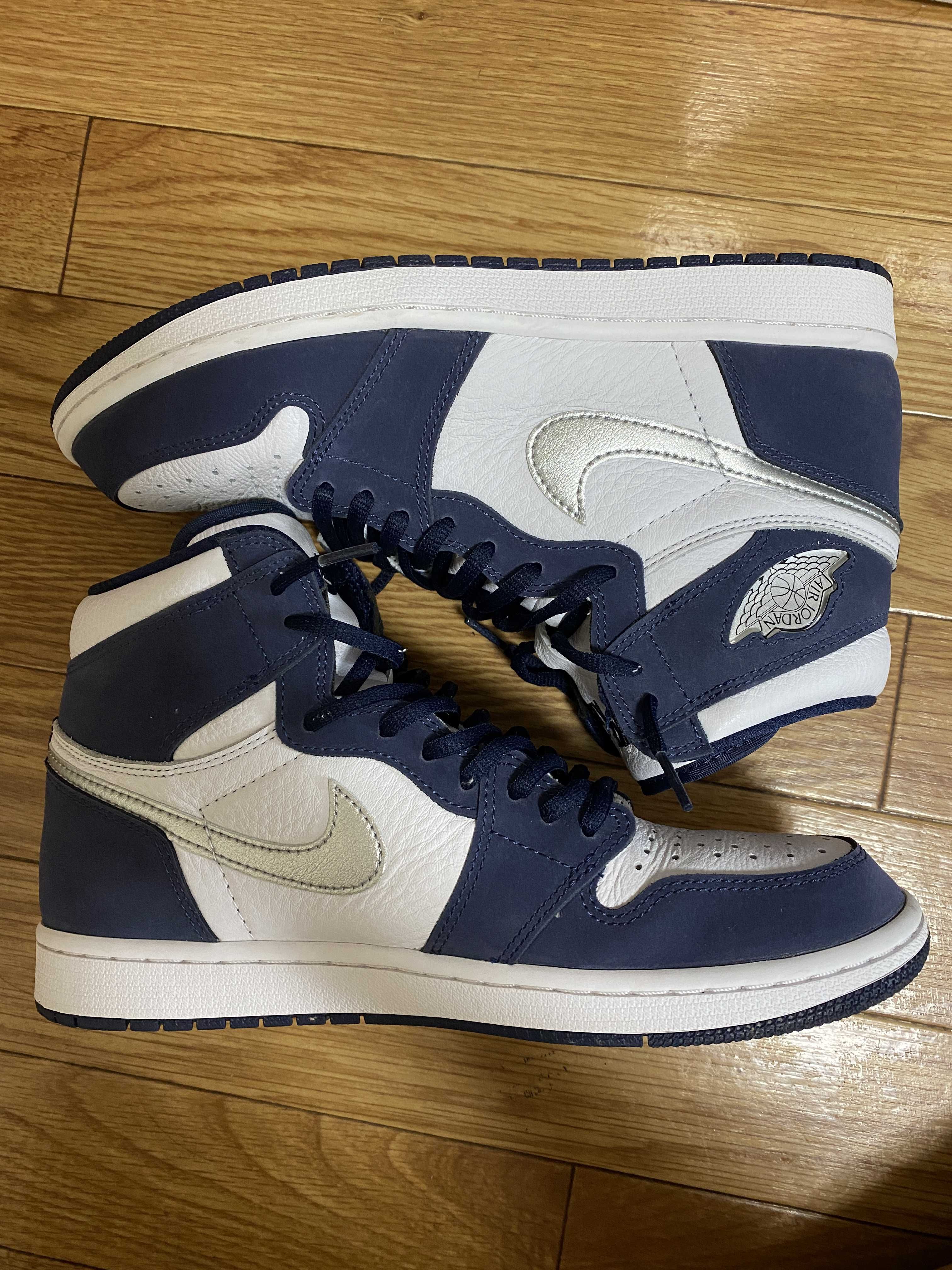 Nike Air Jordan 1 High OG CO.JP "White/Midnight Navy" (2020)(ブリーフケースなし)