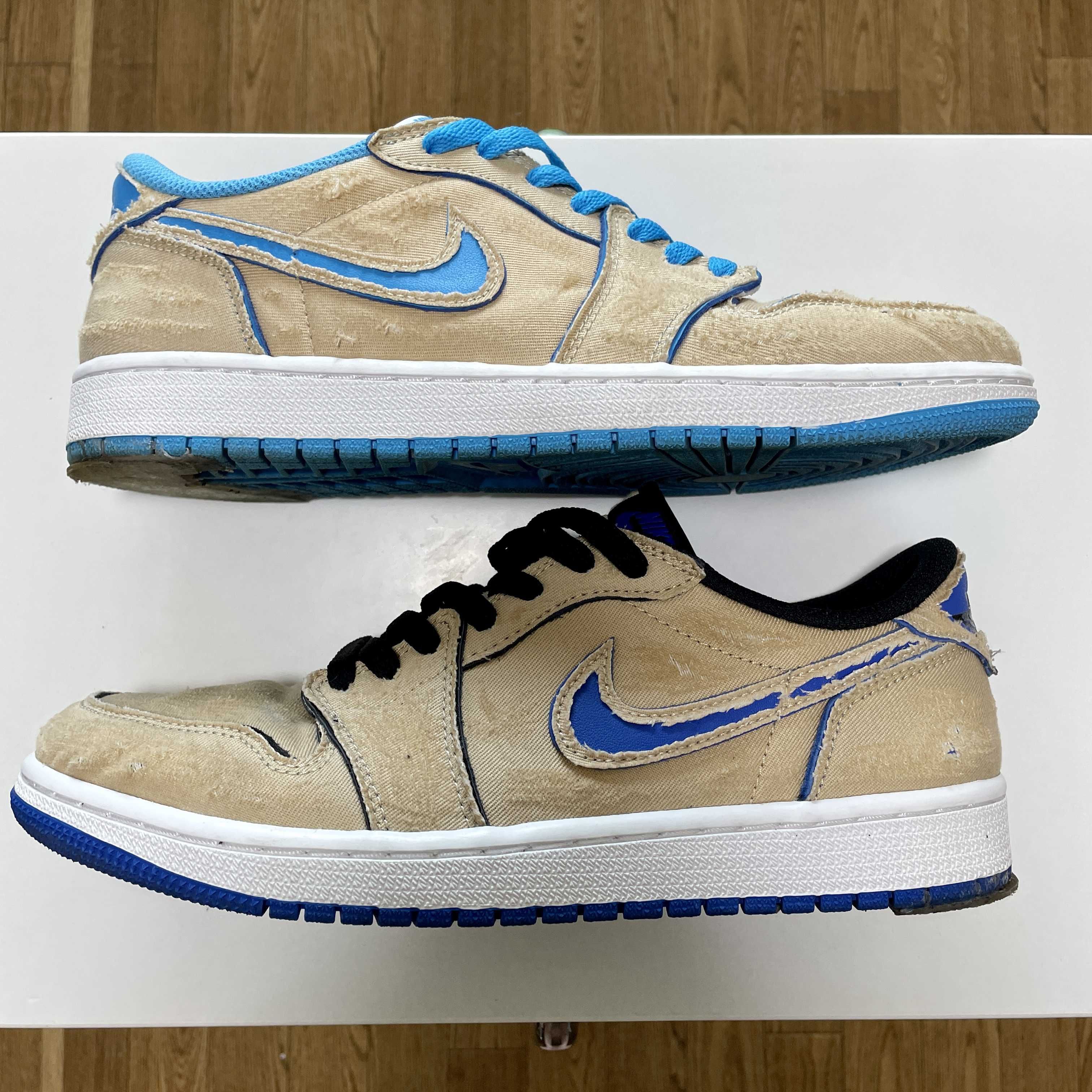 Nike SB Air Jordan 1 Low "Desert Ore/Royal Blue" 