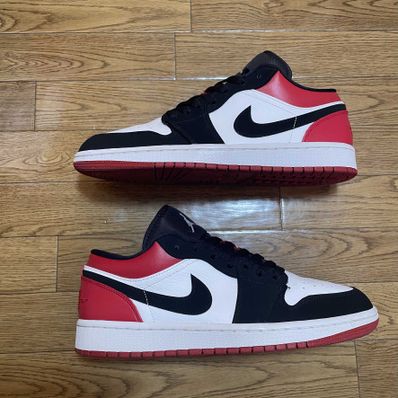 Nike Air Jordan 1 Low "Black Toe"