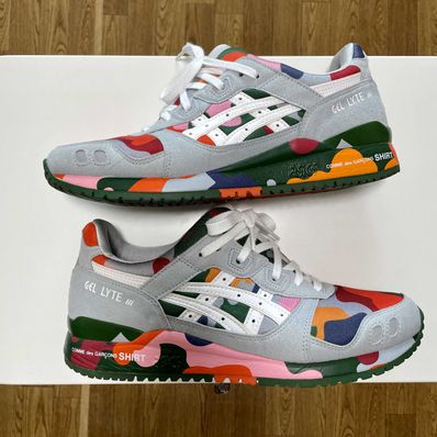 COMME desGARÇONS SHIRT × ASICS GEL-LYTE 3 "CAMOUFLAGE"
