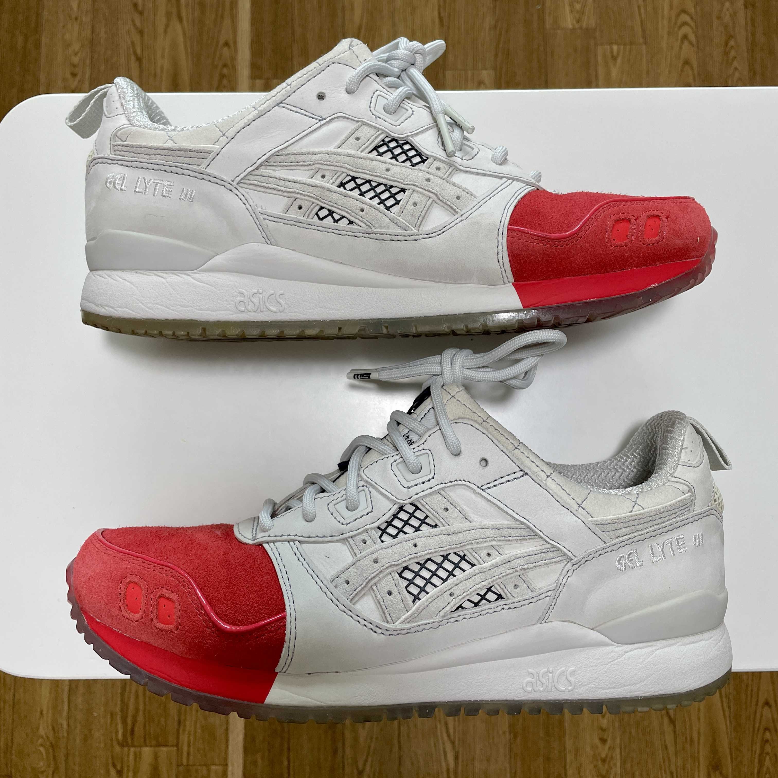 mita sneakers × Asics Gel-Lyte III 30th Anniversary "White/Red-Blue"