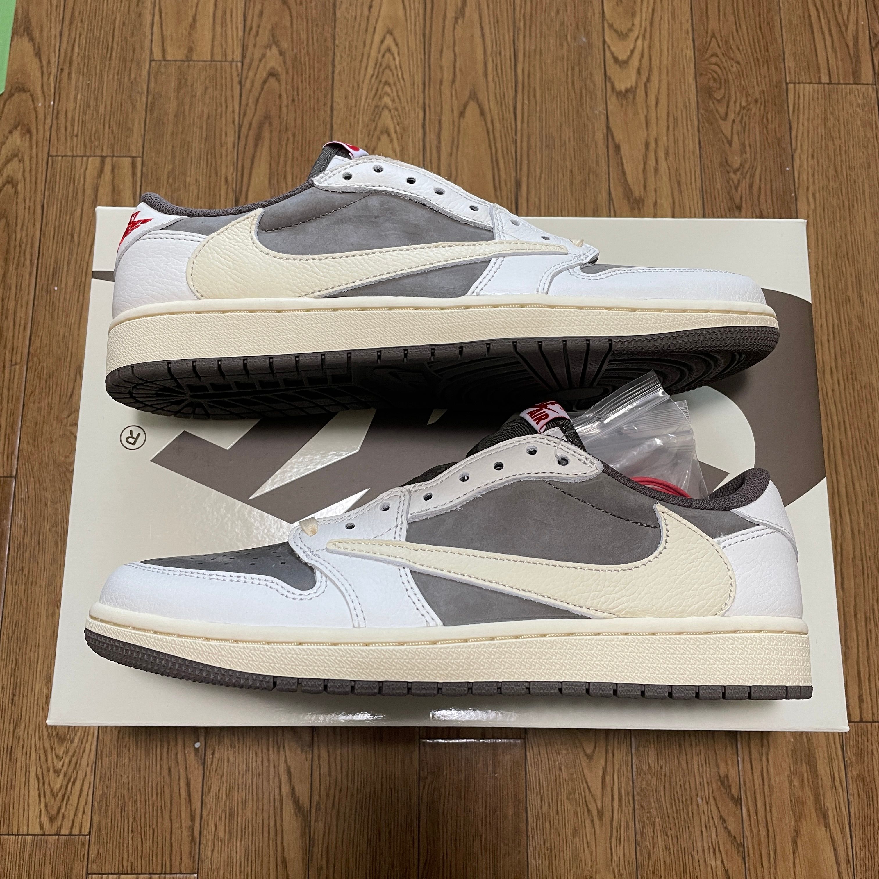 Travis Scott × Nike Air Jordan 1 Low OG SP "Reverse Mocha/Sail and Ridgerock"