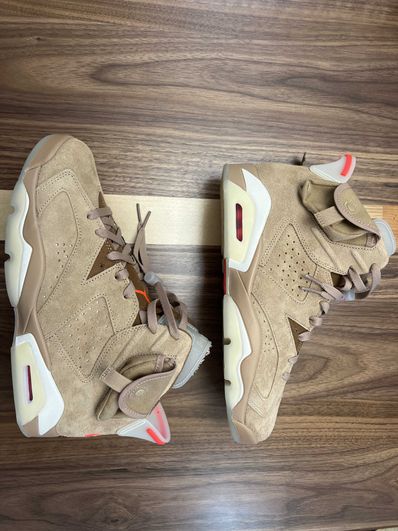 Travis Scott × Nike Air Jordan 6 "British Khaki"