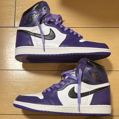 Nike Air Jordan 1 Retro High OG "Court Purple White/Black" (2020)