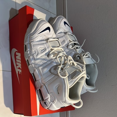 Nike Air More Uptempo "White/Midnight Navy"