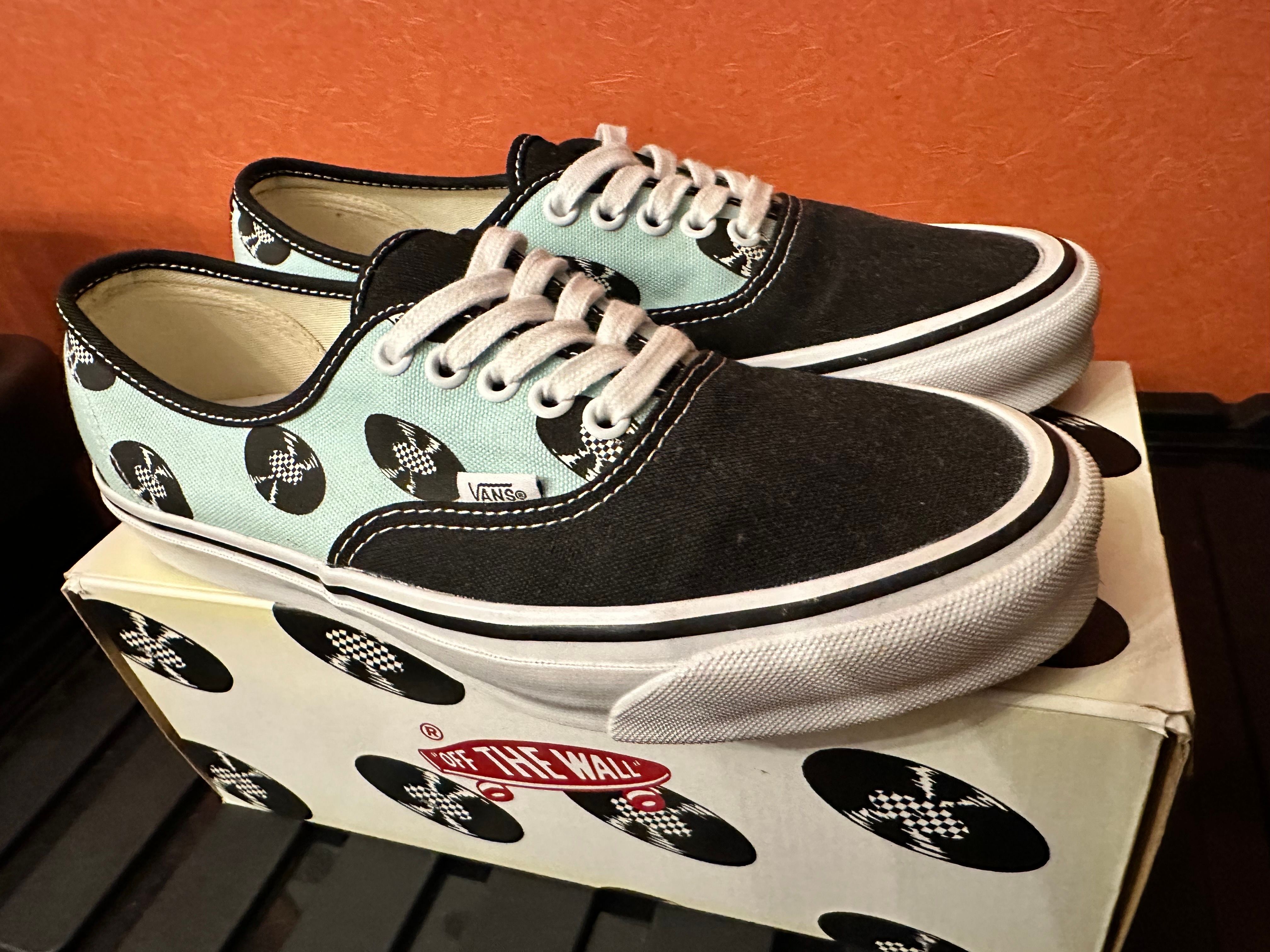 WACKO MARIA × Vans Vault OG Authentic LX "Baby Blue-Records"