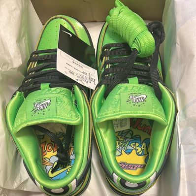 The Powerpuff Girls × Nike SB Dunk Low Pro QS "Buttercup"