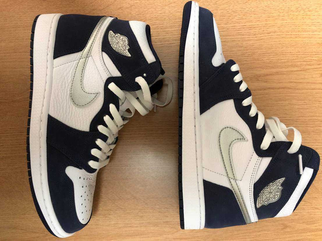 Nike Air Jordan 1 High OG CO.JP "White/Midnight Navy" (2020)(ブリーフケースなし)