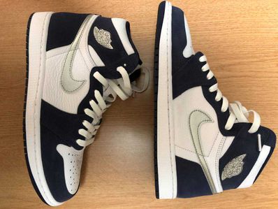 Nike Air Jordan 1 High OG CO.JP "White/Midnight Navy" (2020)(ブリーフケースなし)