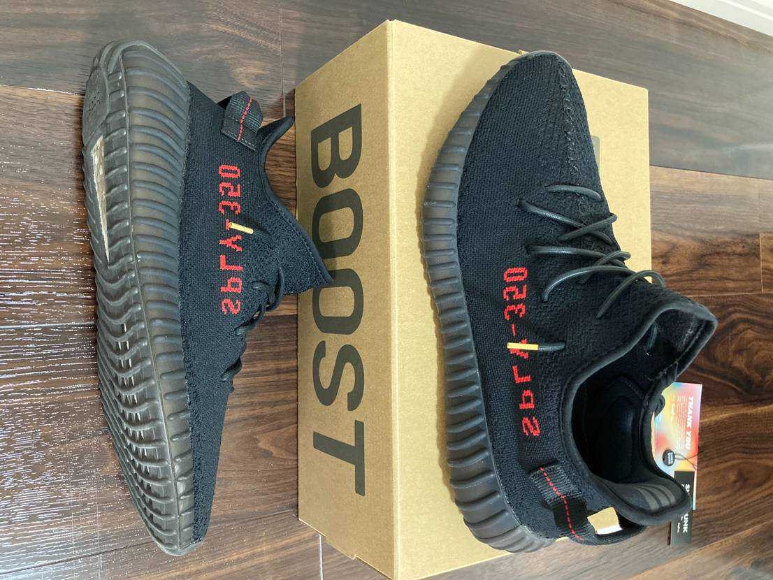 adidas YEEZY Boost 350 V2 "Core Black/Red" (2020)