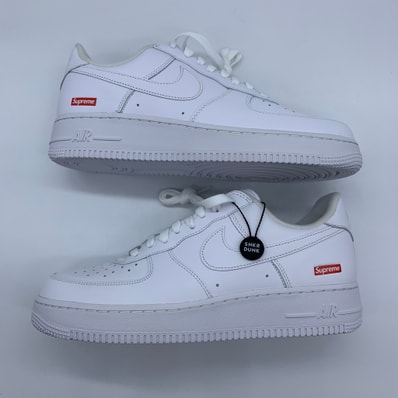 Supreme × Nike Air Force 1 Low "White"
