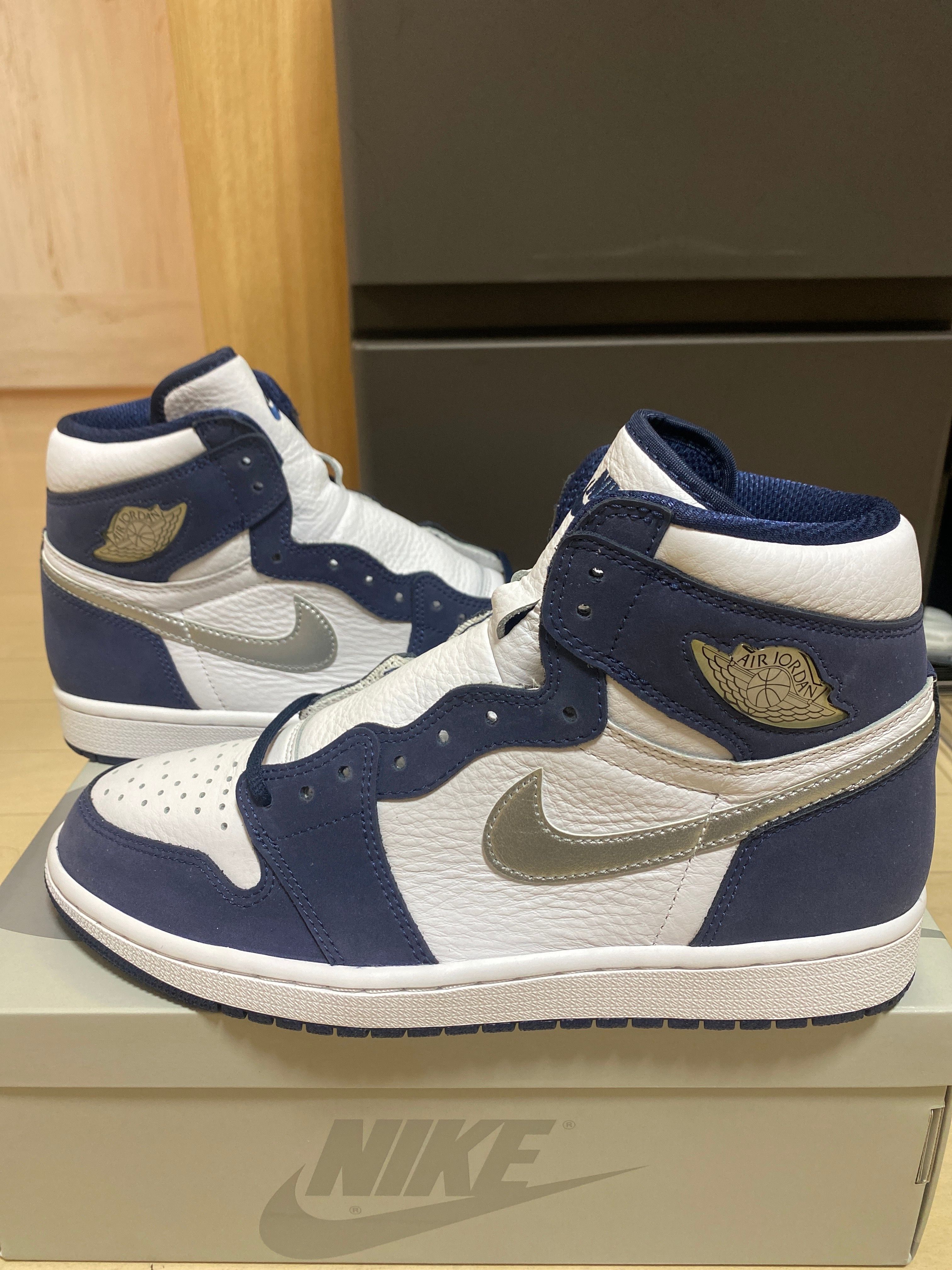 Nike Air Jordan 1 High OG CO.JP "White/Midnight Navy" (2020)(ブリーフケースなし)