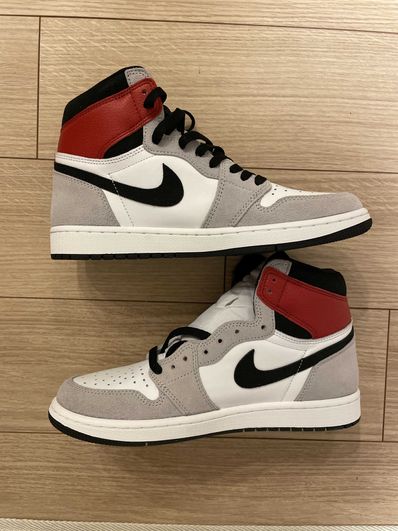 Nike Air Jordan 1 High OG "White/Black/Light Smoke Grey"