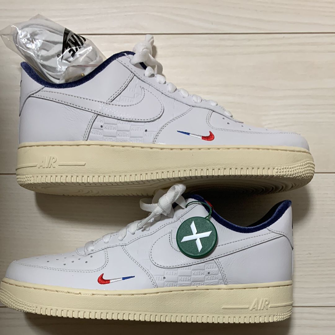 Kith × Nike Air Force 1 Low "France"