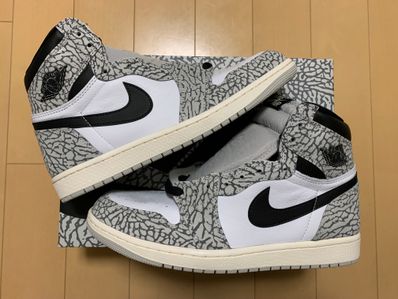 Nike Air Jordan 1 High OG "White Cement/Safari"