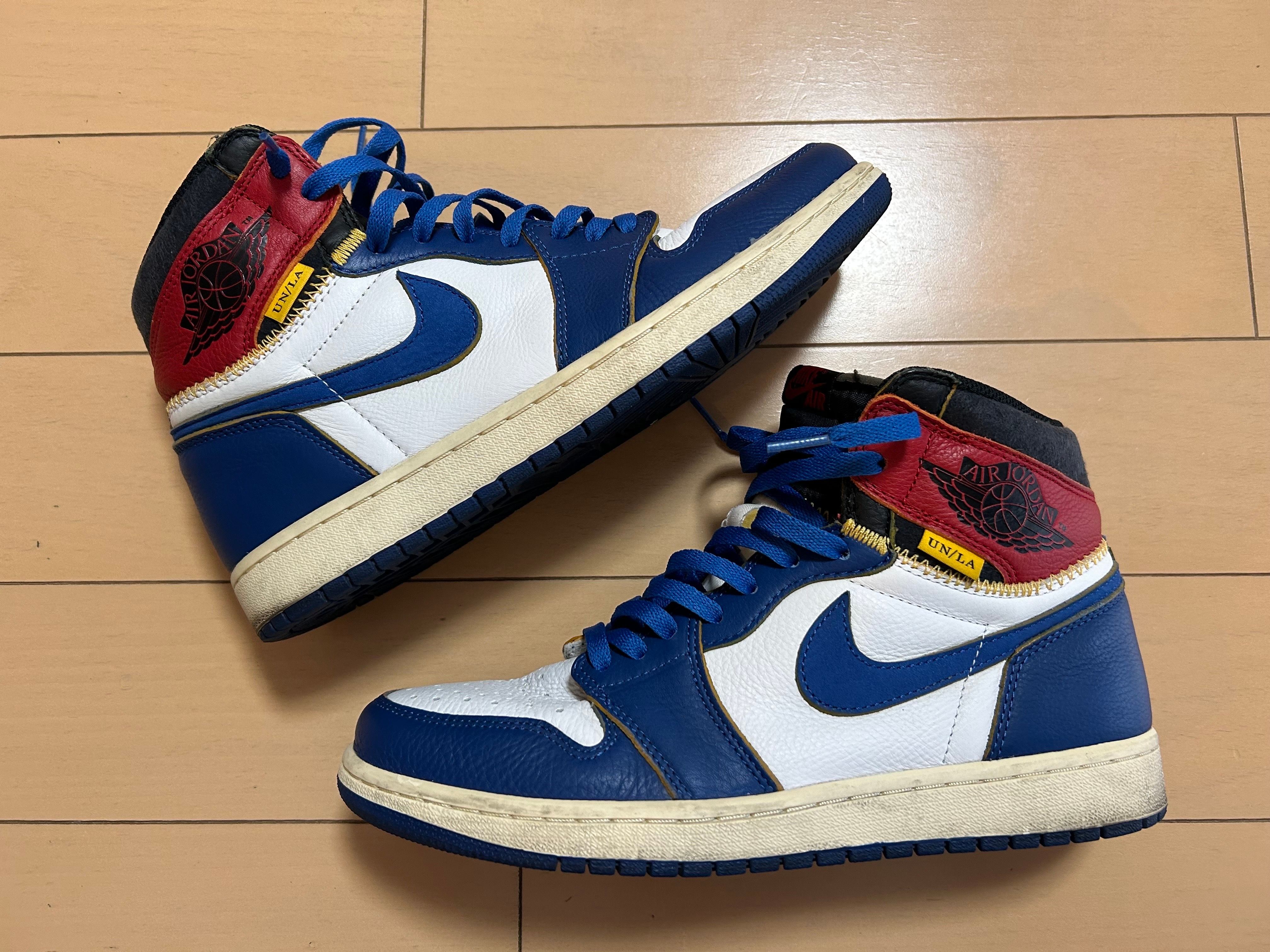 Union × Nike Air Jordan 1 Retro High OG NRG "Storm Blue/Varsity Red"