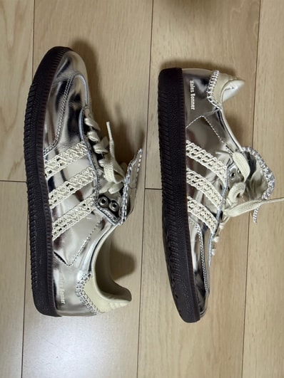 Wales Bonner × adidas Samba "Silver"