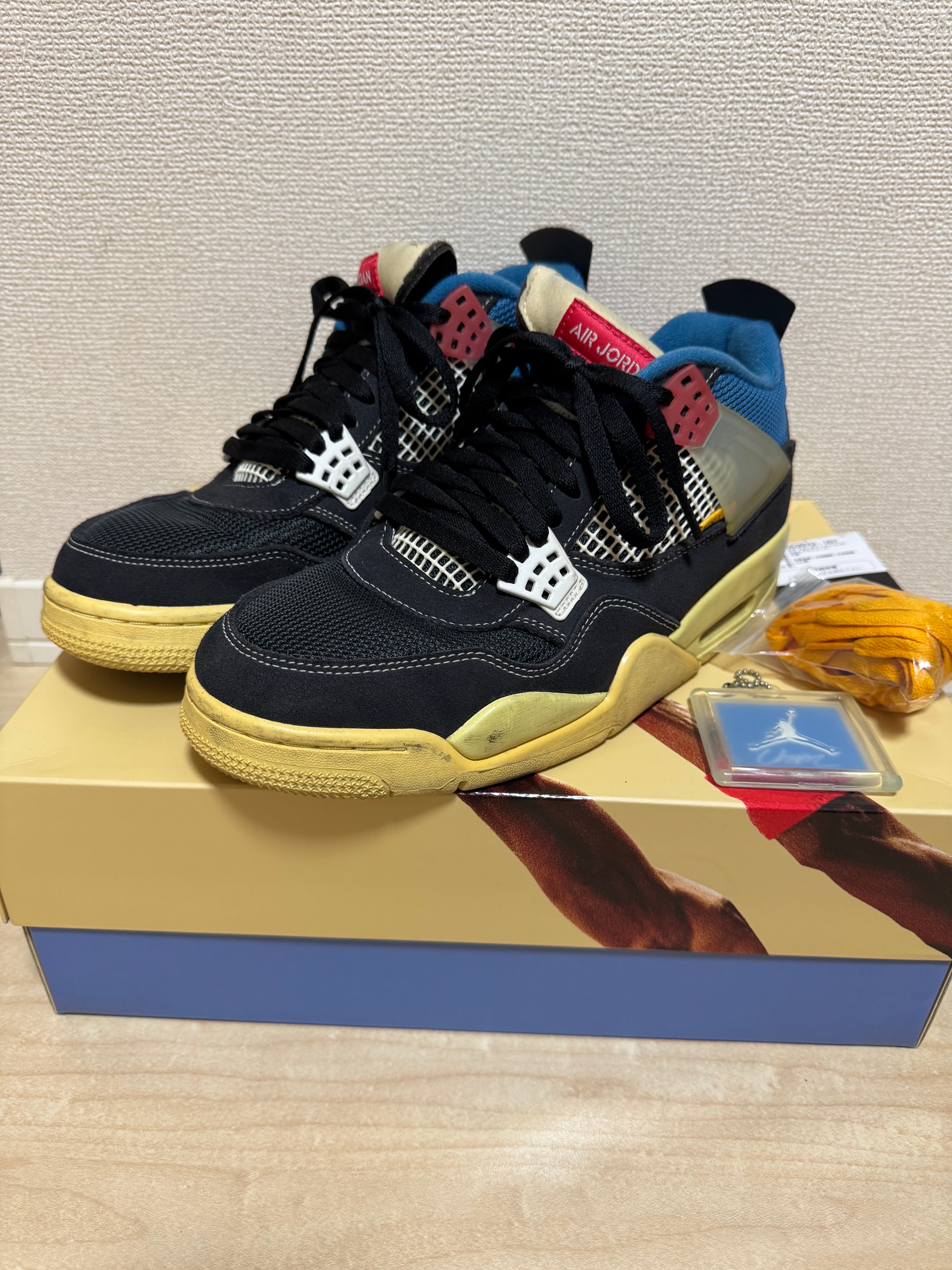 UNION × Nike Air Jordan 4 "Off Noir"