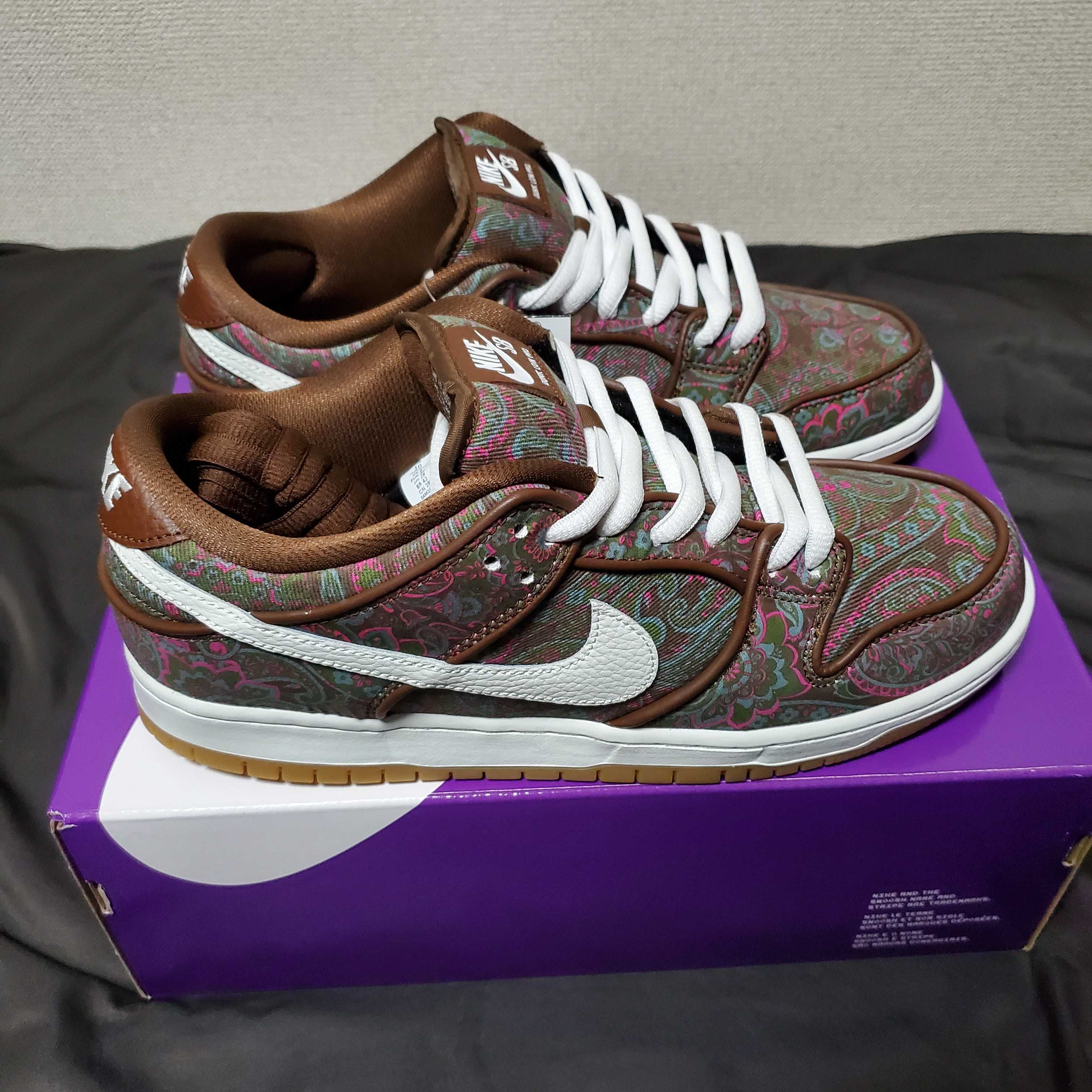 Nike SB Dunk Low PRM "Brown Paisley"