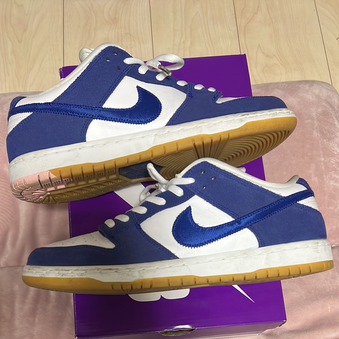 Nike SB Dunk Low "Los Angeles Dodgers/Deep Royal Blue"
