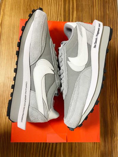Fragment × sacai × Nike LD Waffle "Light Smoke Grey"