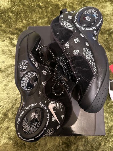 Supreme × Nike Air Zoom Flight 95 SP "Black/White"