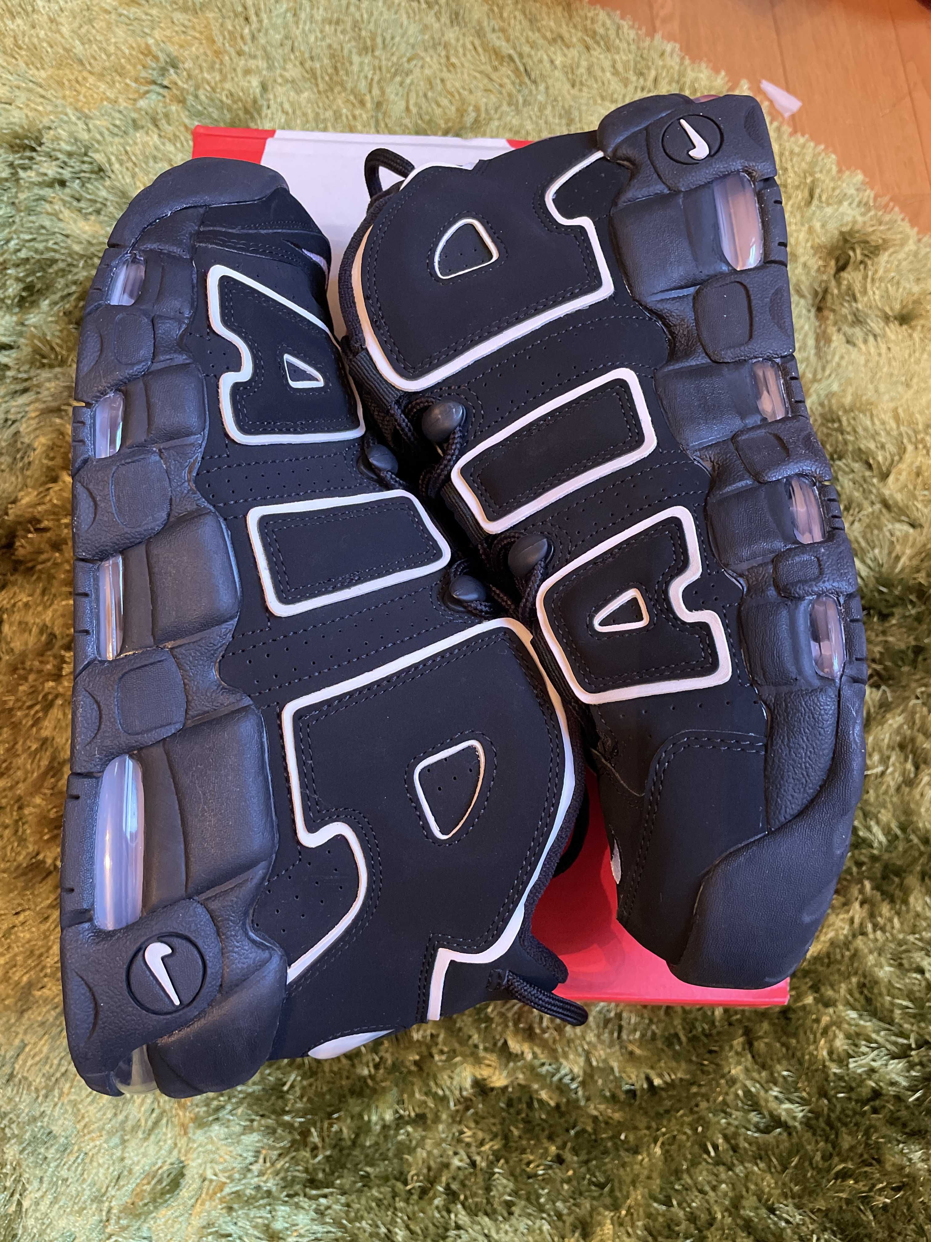 Nike Air More Uptempo "Black/White"(2020)