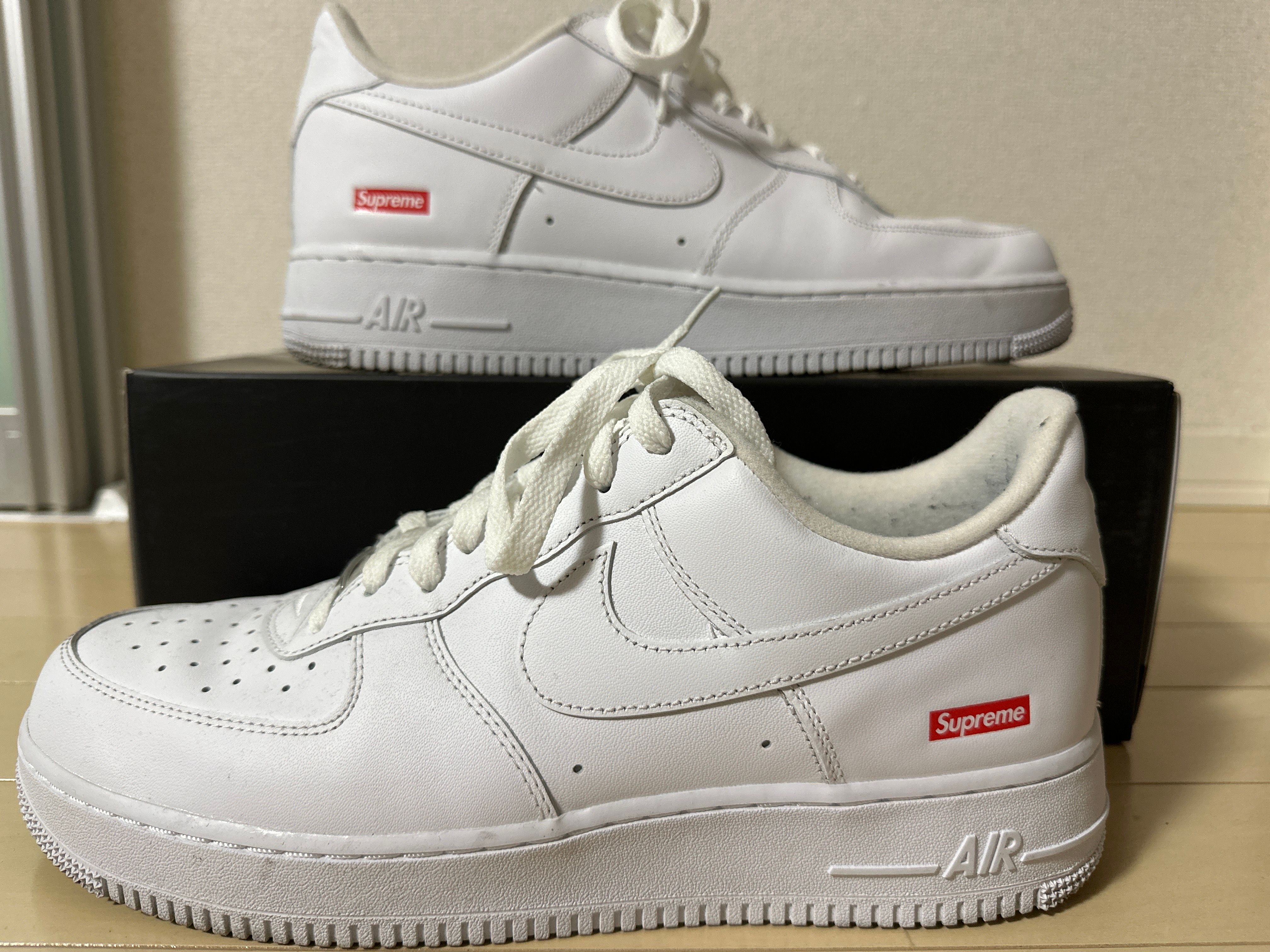 Supreme × Nike Air Force 1 Low "White"