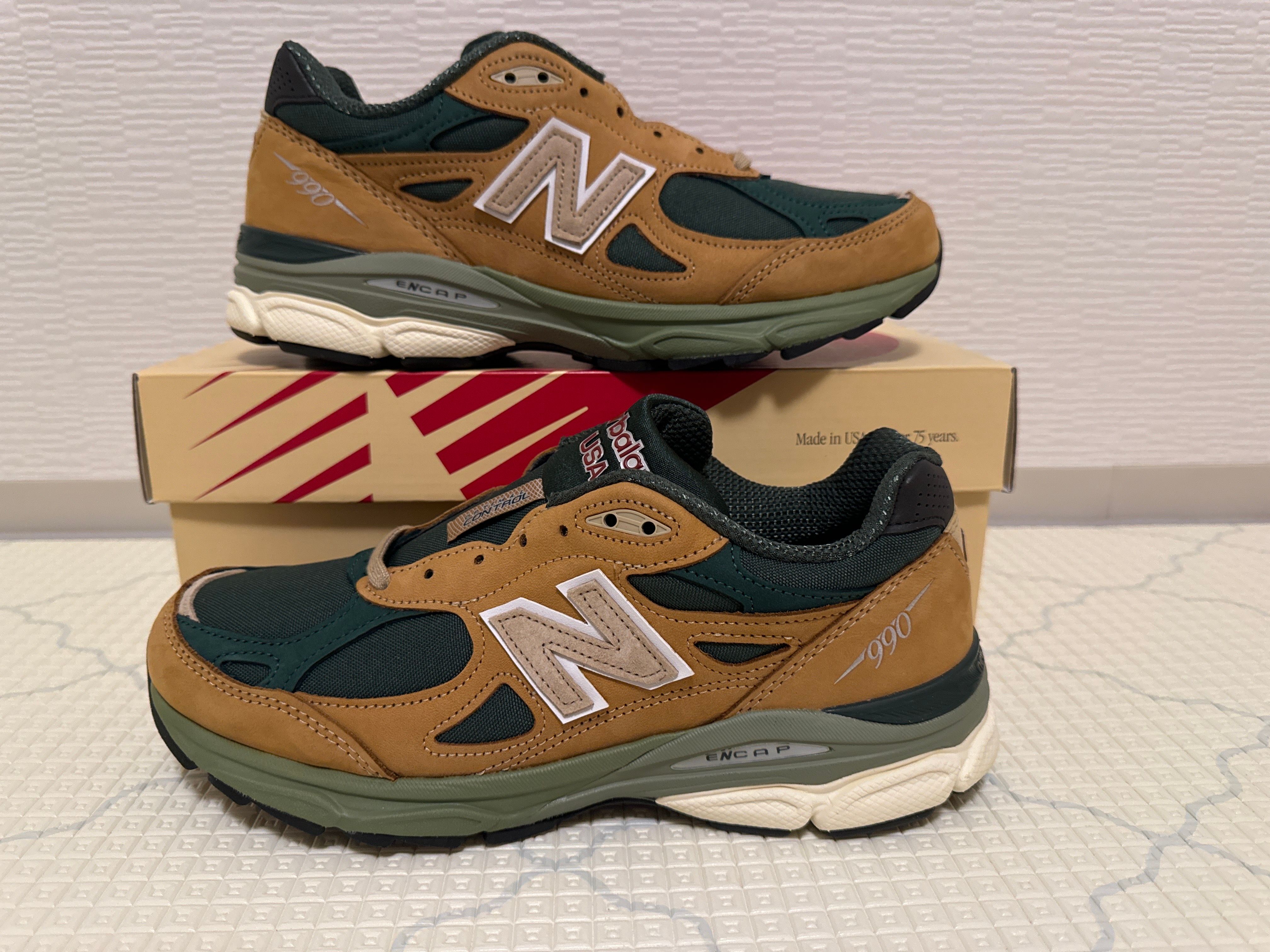 New Balance 990V3 "Brown/Charcoal"