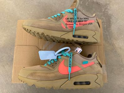 Off-White × Nike Air Max 90 "Desert Ore"