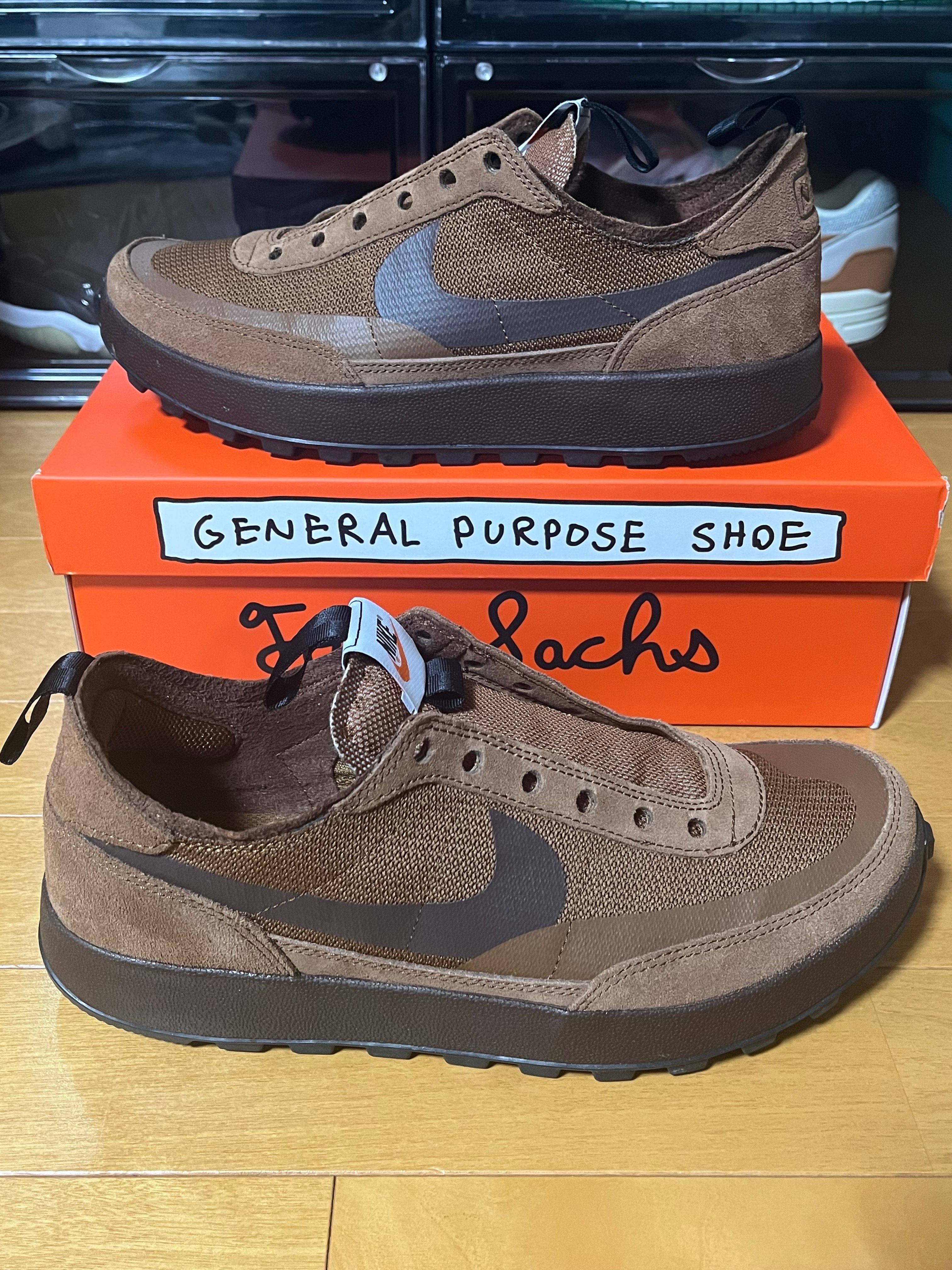 Tom Sachs × NikeCraft Women's General Purpose Shoe "Brown"