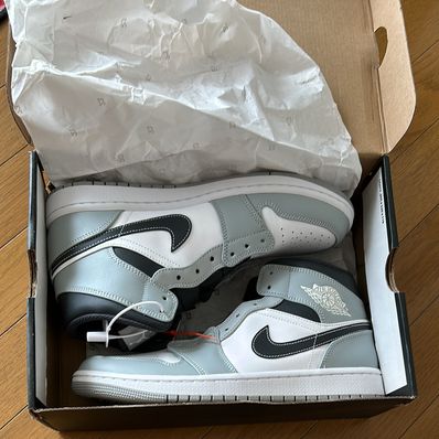 Nike Air Jordan 1 Mid "Grey White/Anthracite"