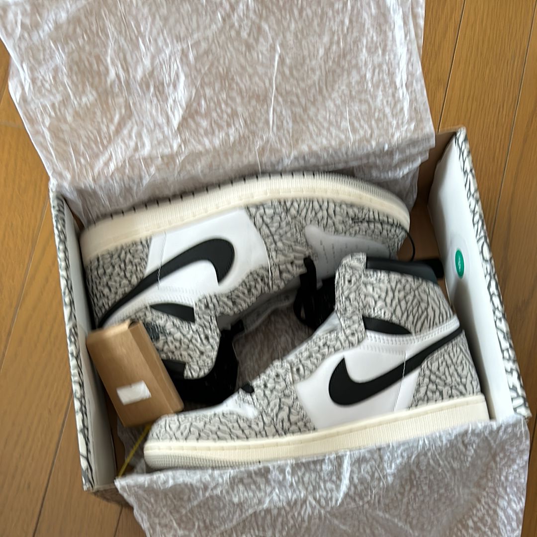 Nike Air Jordan 1 High OG "White Cement/Safari"