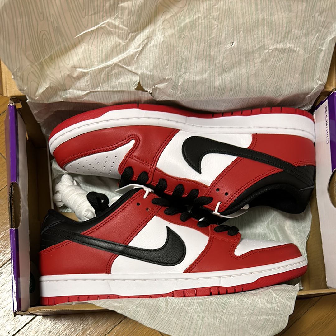 Nike SB Dunk Low Pro "J-Pack Chicago/Varsity Red and White"