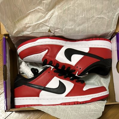 Nike SB Dunk Low Pro "J-Pack Chicago/Varsity Red and White"