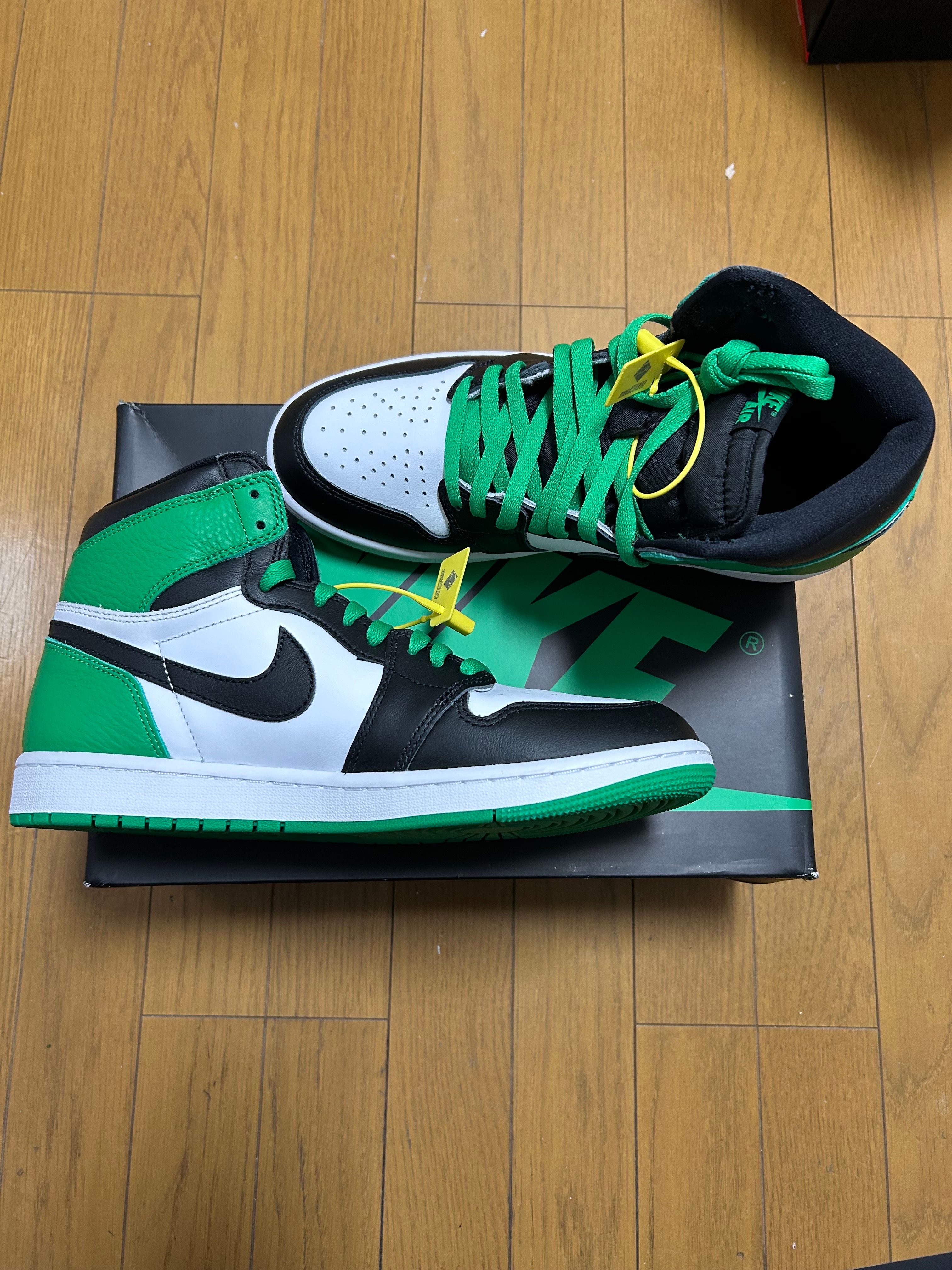 Nike Air Jordan 1 Retro High OG "Celtics/Black and Lucky Green" (2023)