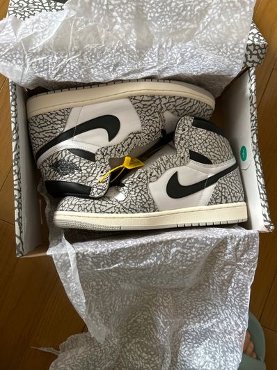 Nike Air Jordan 1 High OG "White Cement/Safari"