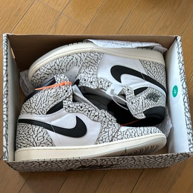 Nike Air Jordan 1 High OG "White Cement/Safari"