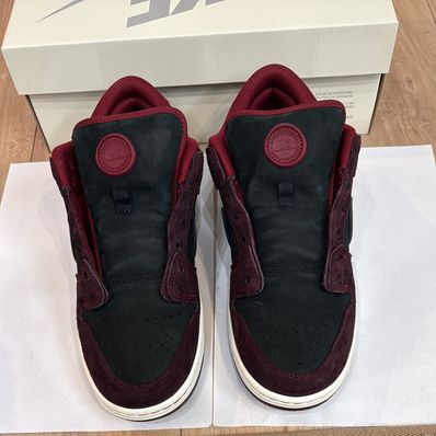 Riot Skateshop × Nike SB Dunk Low Pro QS "Mahogany and Team Red"