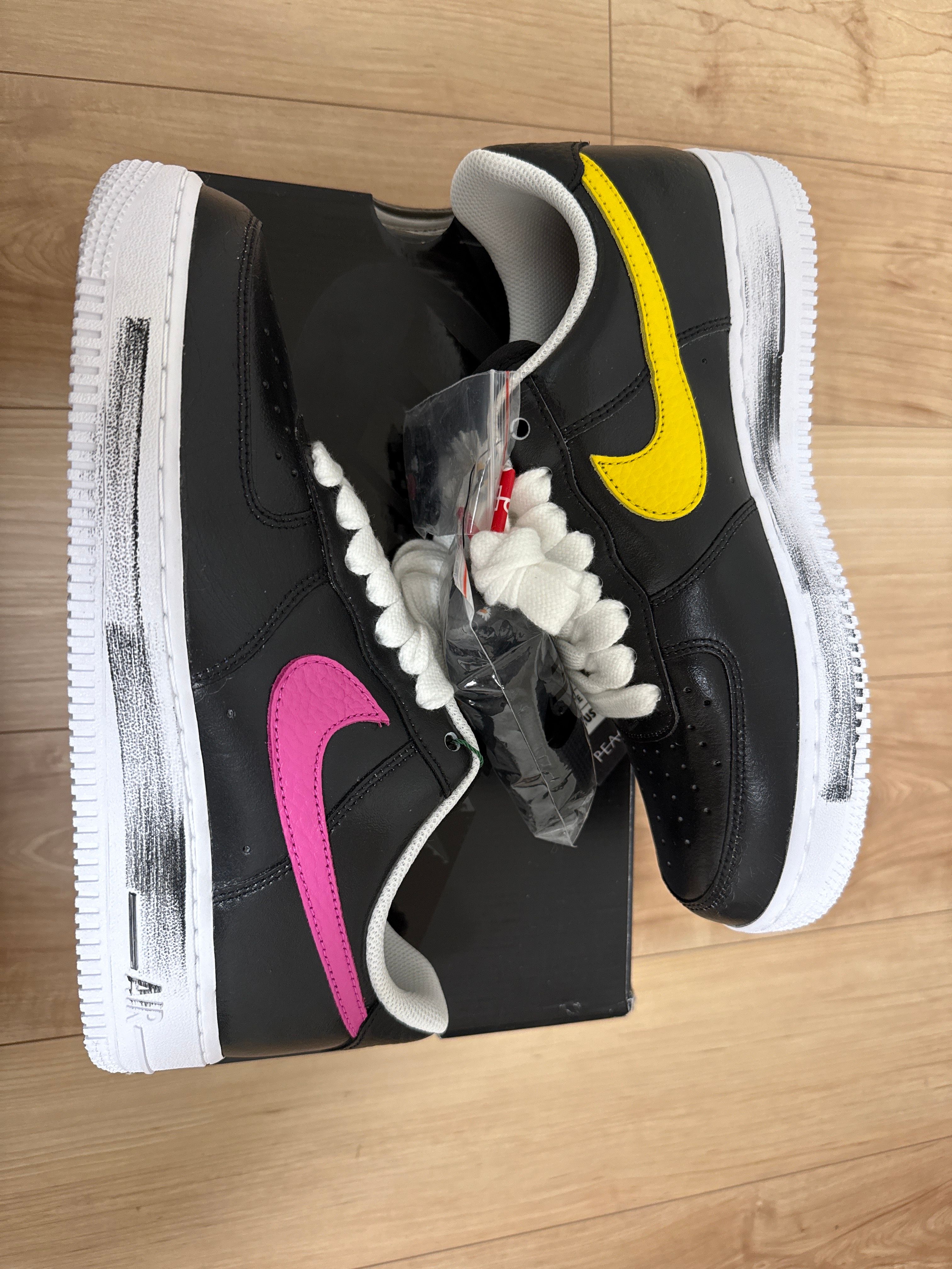 PEACEMINUSONE × Nike Air Force 1 Low '07 Para-Noise 3.0 "Black and Multi-Color" / G-DRAGON